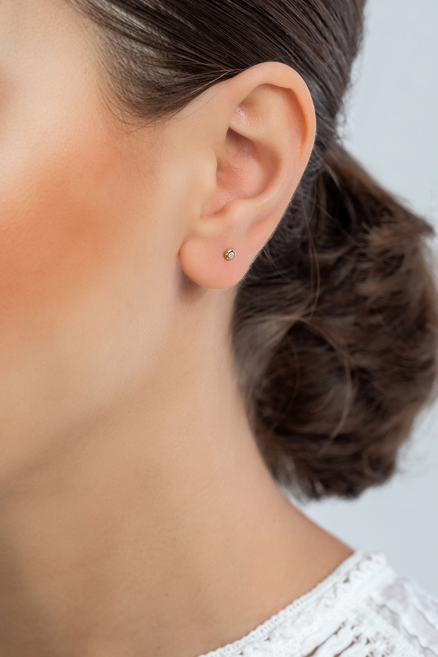 Ti Sento 14K Ոսկեպատ Արծաթյա Ականջօղ/ 7867ZY