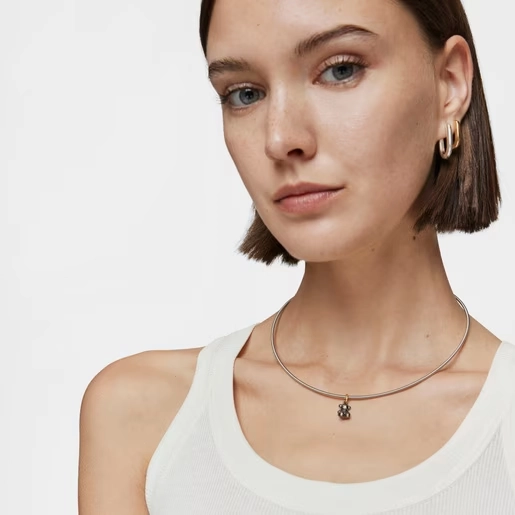 TOUS Серебряный 14K Позолоченный Кулон/211564630