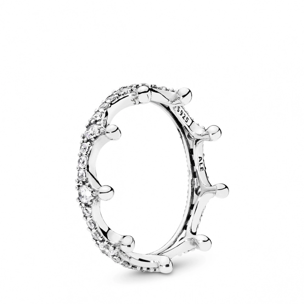 PANDORA Moments Silver Ring/ 197087CZ-50