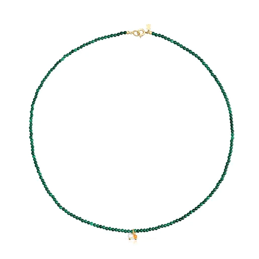 TOUS 18K Gold plated Silver Necklace/ 212162530