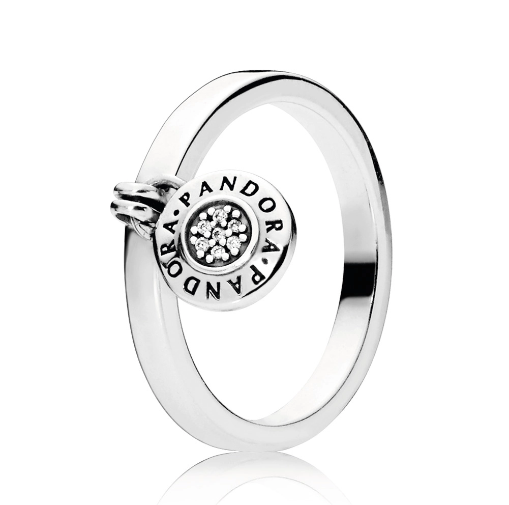 PANDORA Moments Silver Ring/ 197400CZ-54