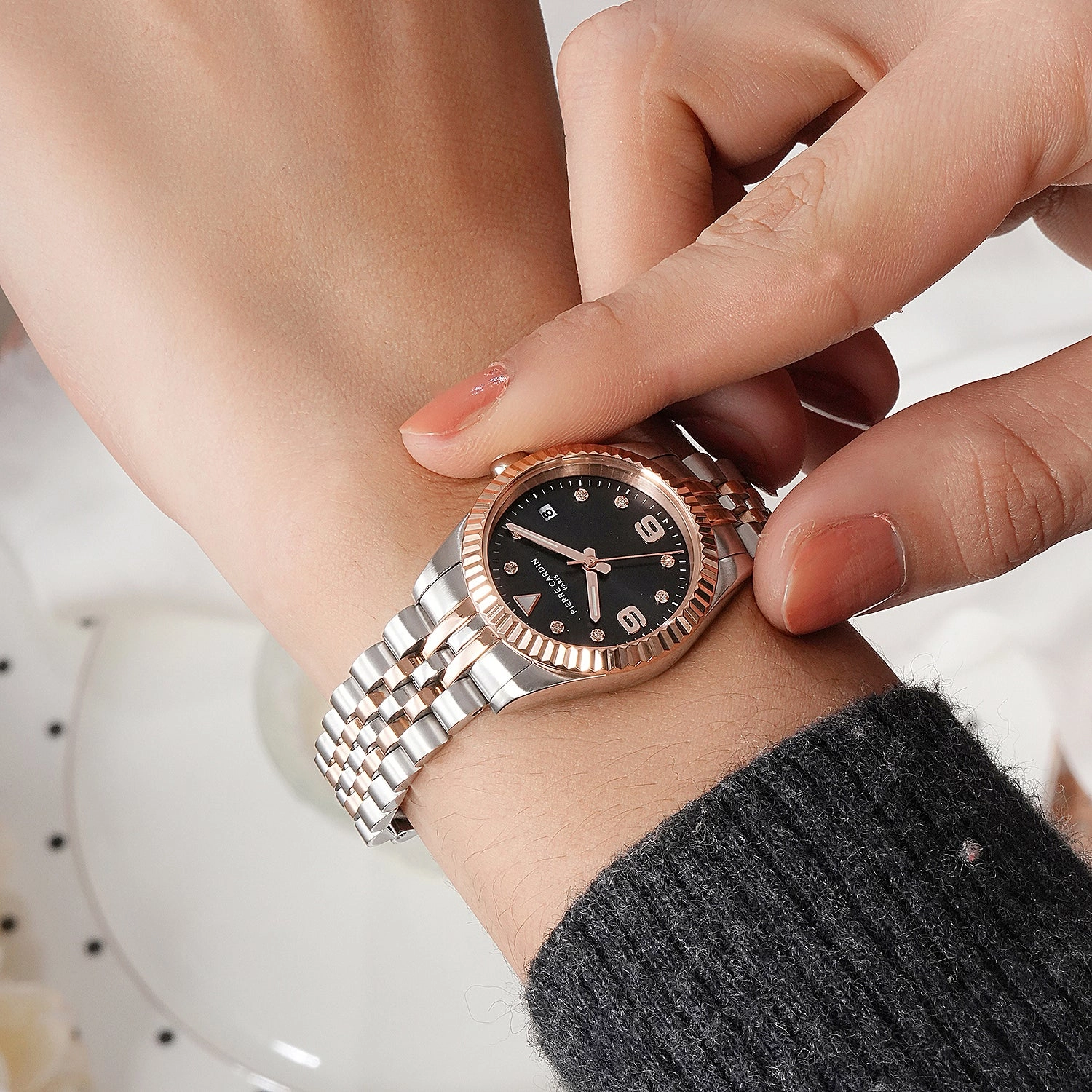 Pierre Cardin  Ladies  Wristwatch/ CF.1012.MU.1