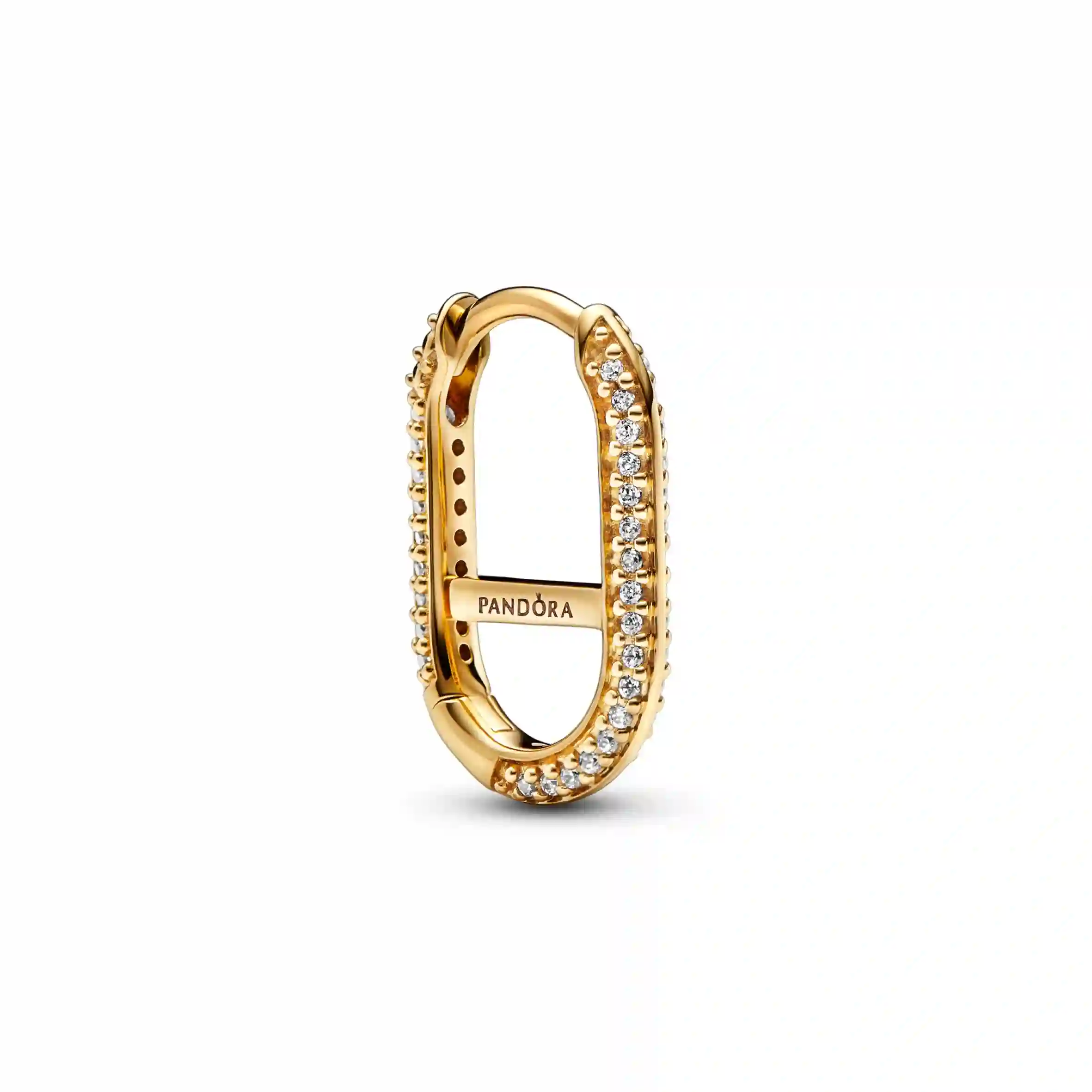 PANDORA Me серебряные серьги с покрытием 14К золота/ 269682C01