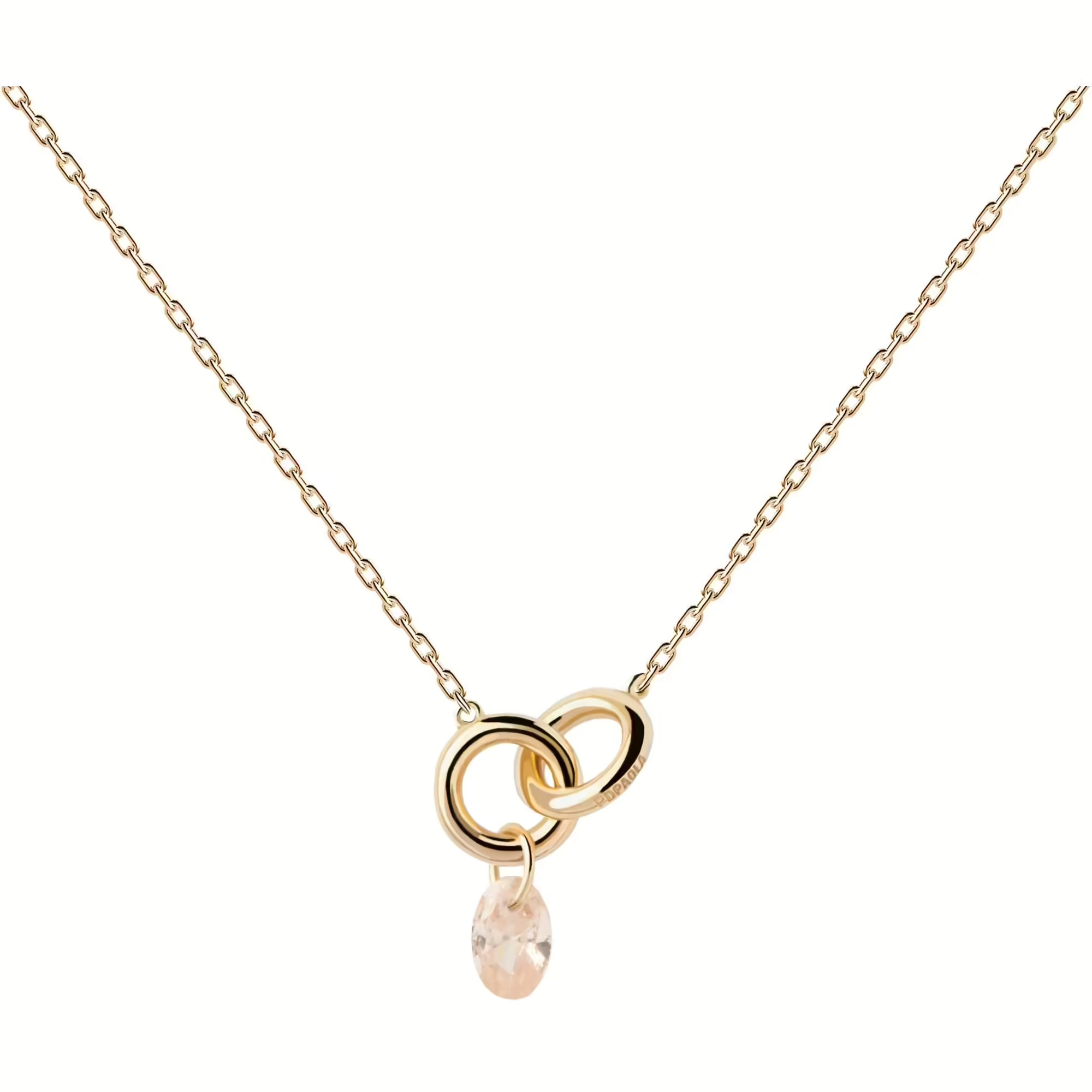 PDPAOLA 18K Gold Plated Silver Necklace/ CO01-844-U