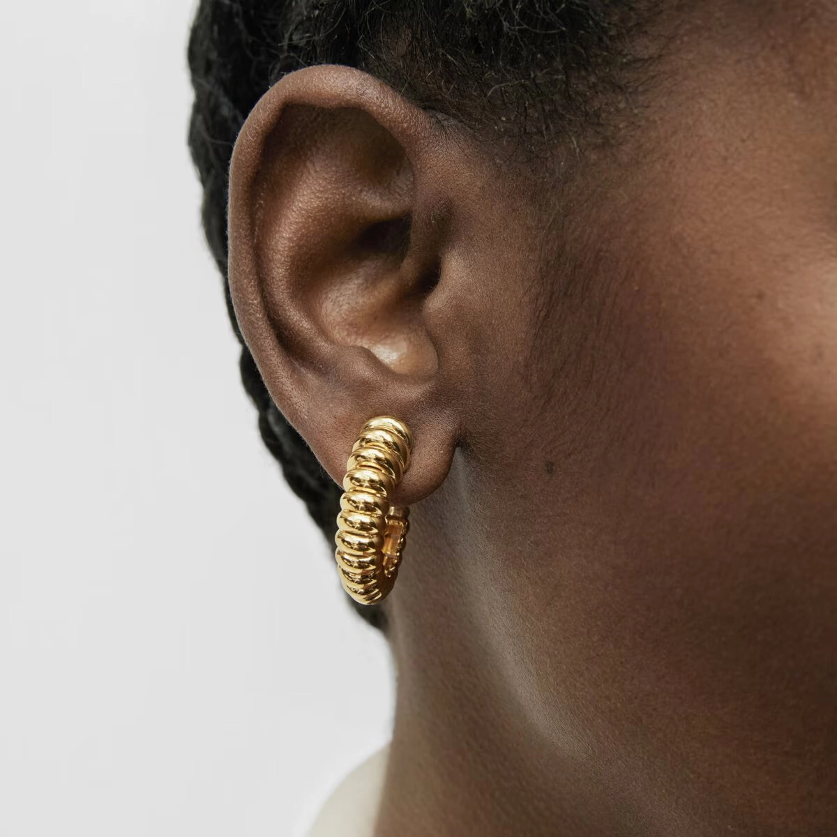 TOUS 18K Gold plated Silver Earring/ 311523500