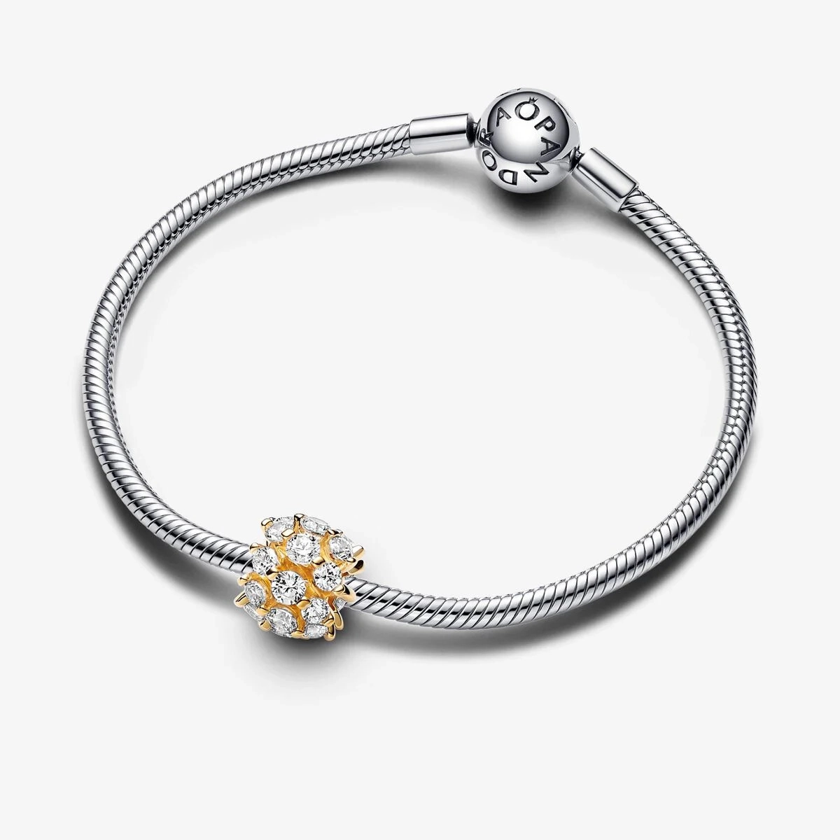 PANDORA Moments 14K Gold Plated Silver Charm/ 763234C01