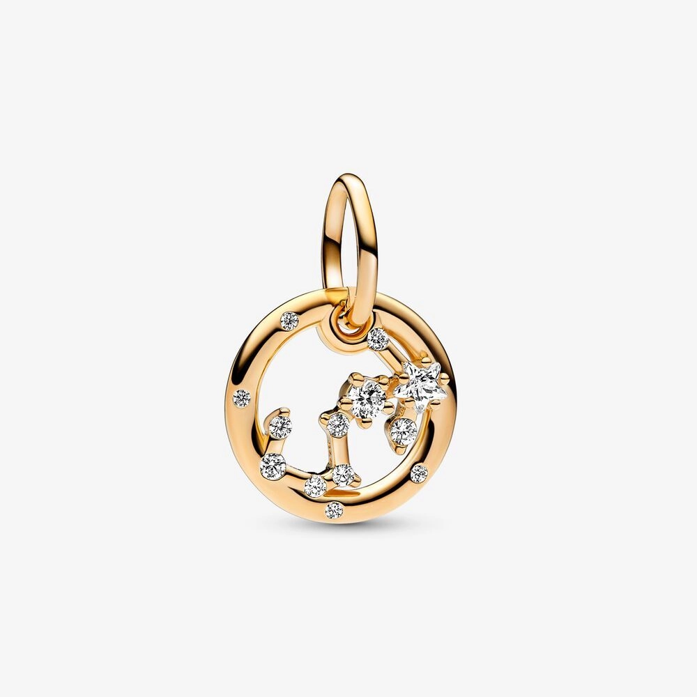 PANDORA Moments 14K Gold Plated Silver Charm/ 762710C01