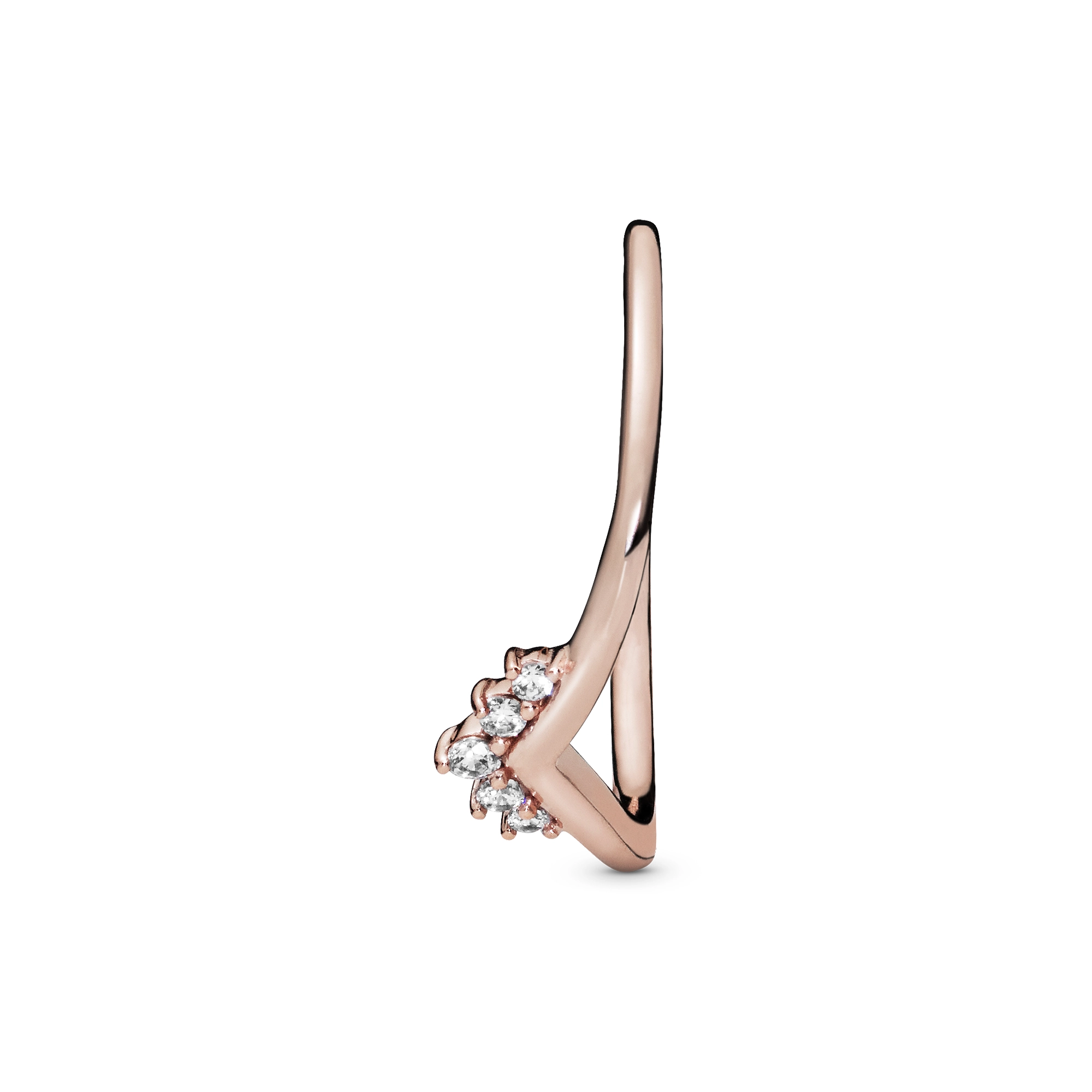 PANDORA Rose 14K Վարդագույն ոսկու պատվածքով Արծաթյա Մատանի/ 188282CZ-54
