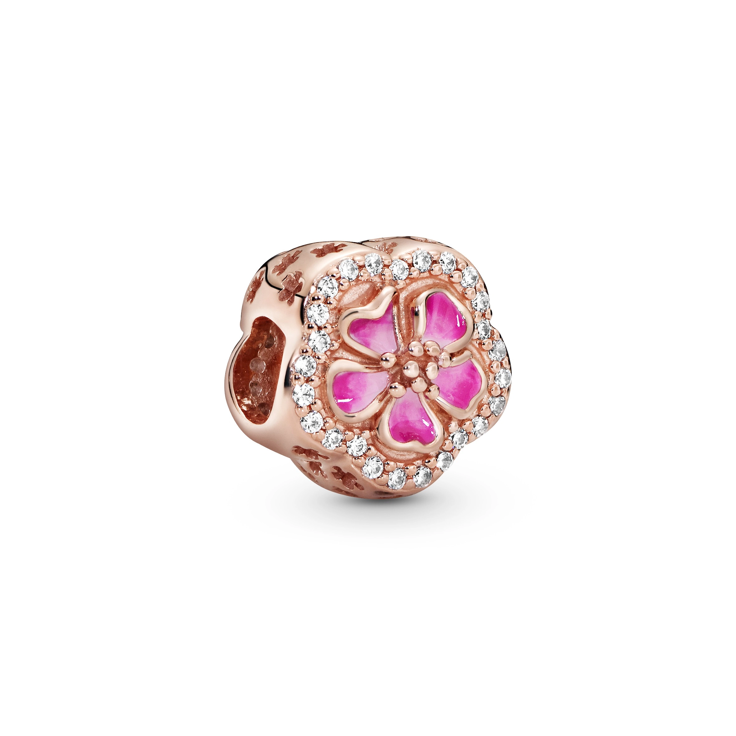 PANDORA Rose 14K Վարդագույն ոսկու պատվածքով Արծաթյա Չարմ/ 788079CZ