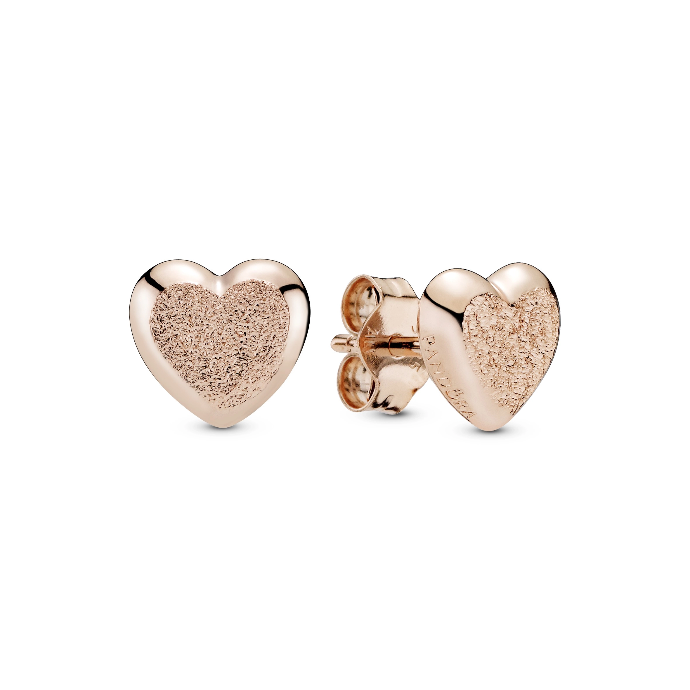 PANDORA Rose 14K Ոսկեպատ Արծաթյա Ականջօղ/ 287928
