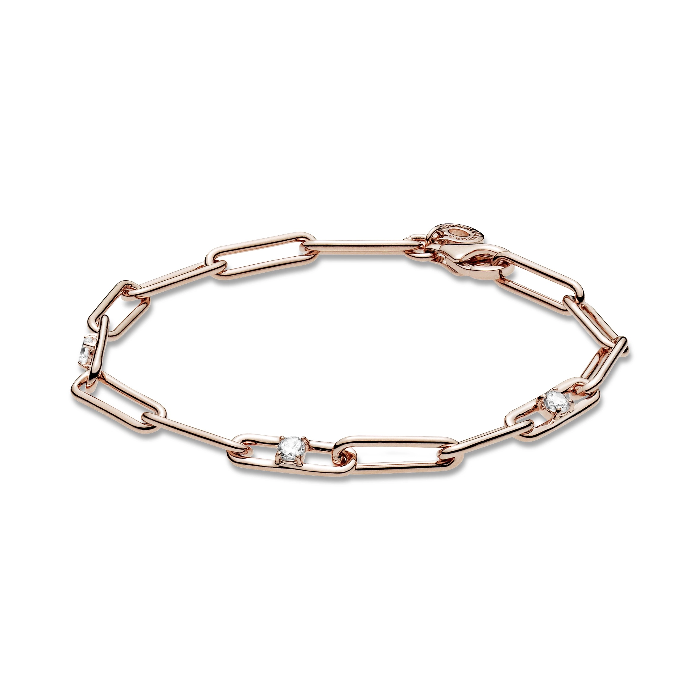 PANDORA Rose 14K Վարդագույն ոսկու պատվածքով Արծաթյա Թևնոց/ 589177C01-18