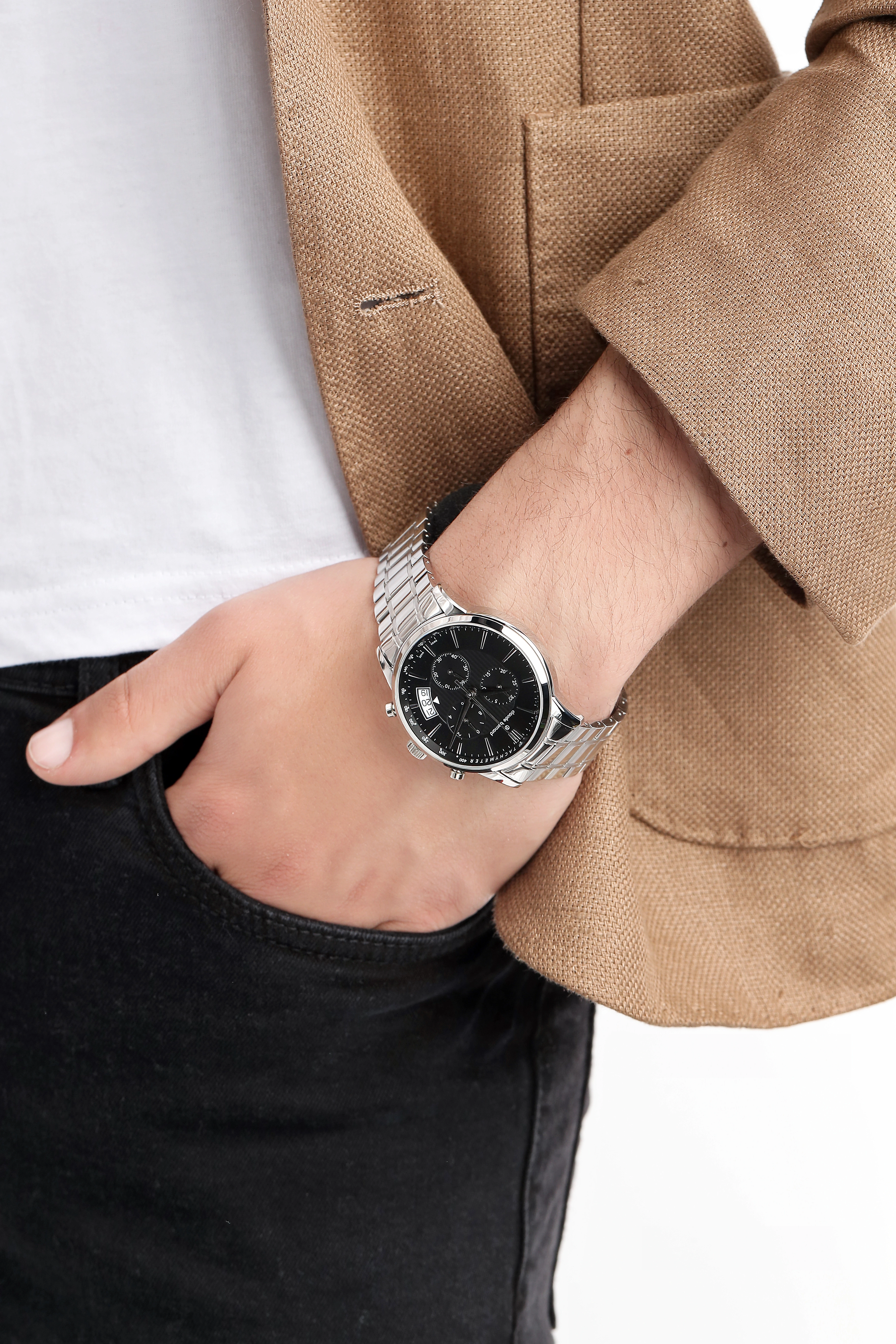 Claude Bernard  Men's  Wristwatch/ 01002 3M2 NIN Switzerland