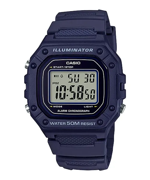 Casio General Men's Wristwatch/ W-218H-2AVDF