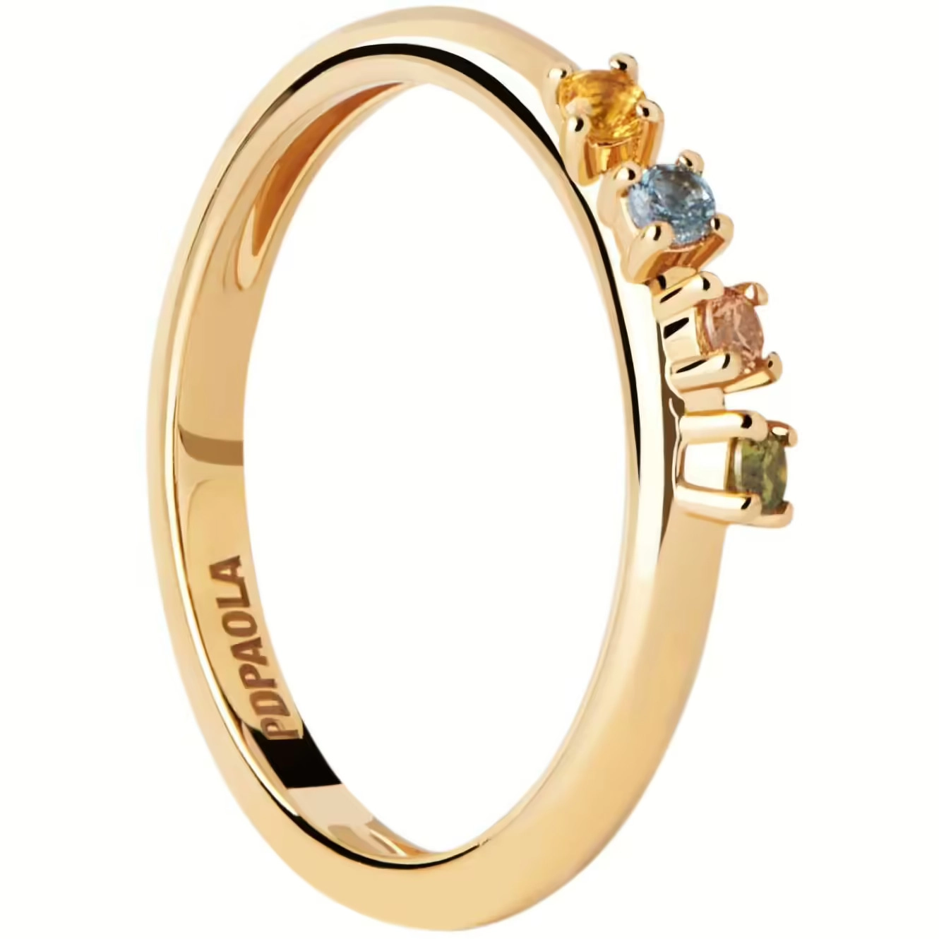 PDPAOLA 18K Gold Plated Silver Ring/ AN01-C10-10