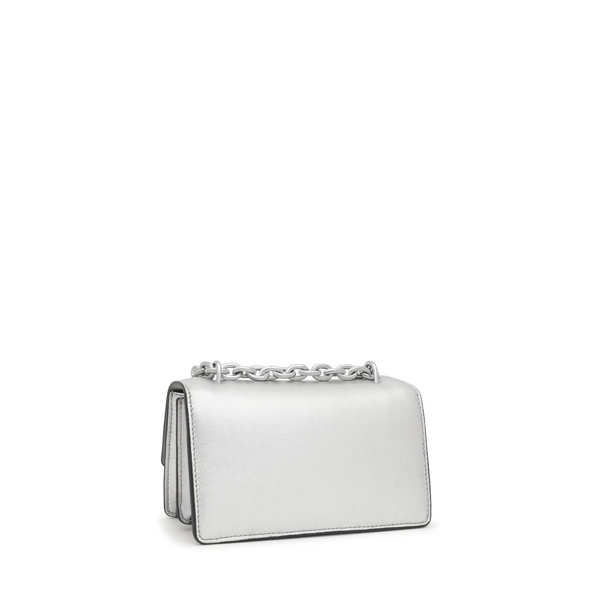 LEATHER,HANDBAG S.AUDREE LEATHER SILVER