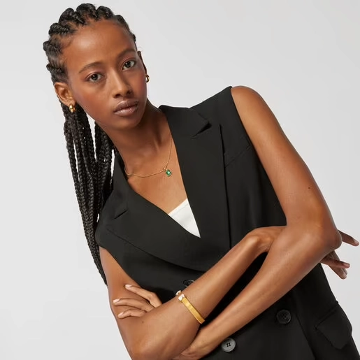 TOUS Արծաթյա Կախազարդ 18K Ոսկեպատ/015434530