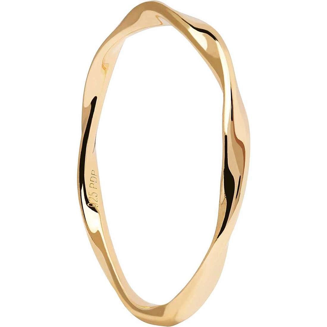 PDPAOLA 18K Gold Plated Silver Ring/ AN01-804-14