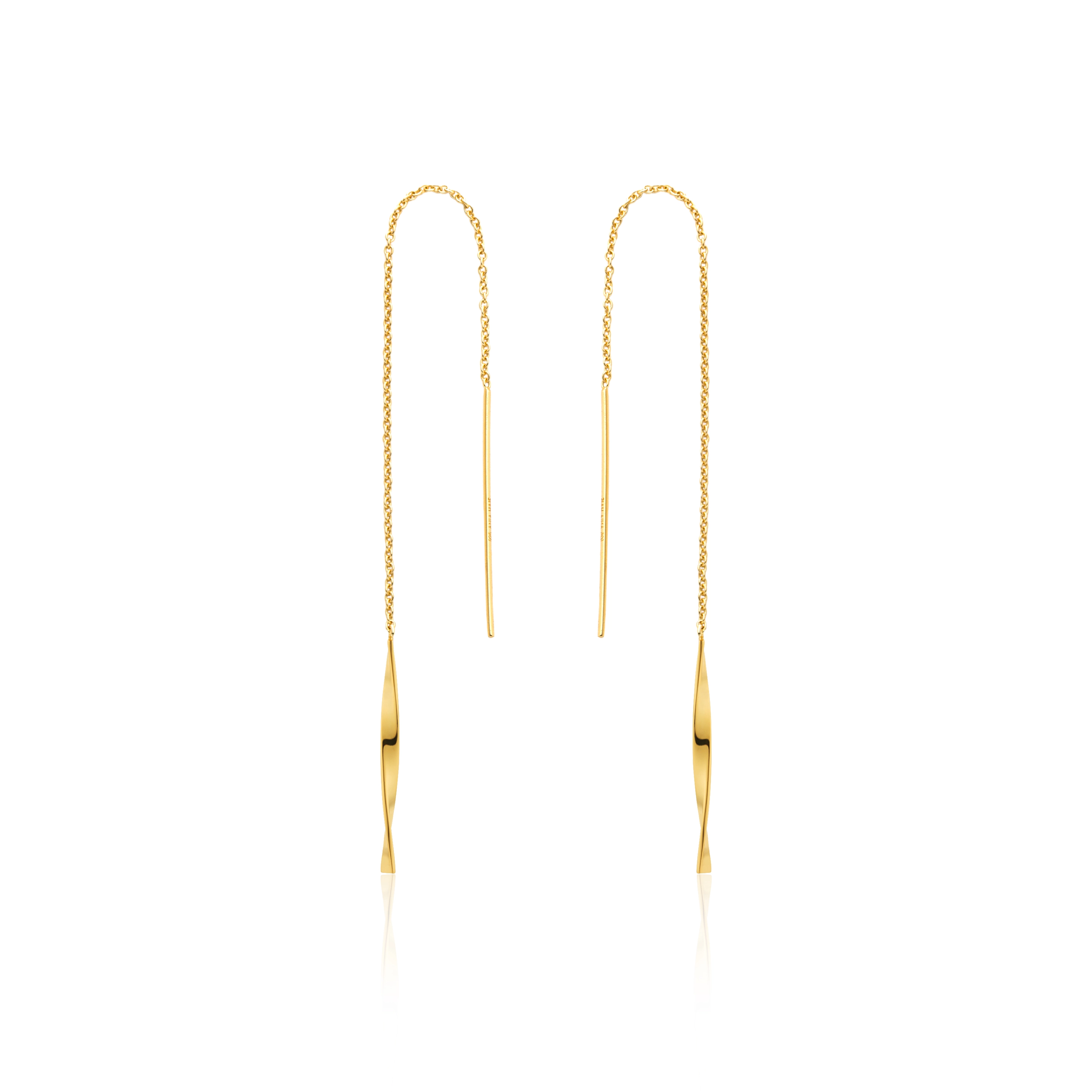 Ania Haie 14K Ոսկեպատ Արծաթյա Ականջօղ/ E012-03G