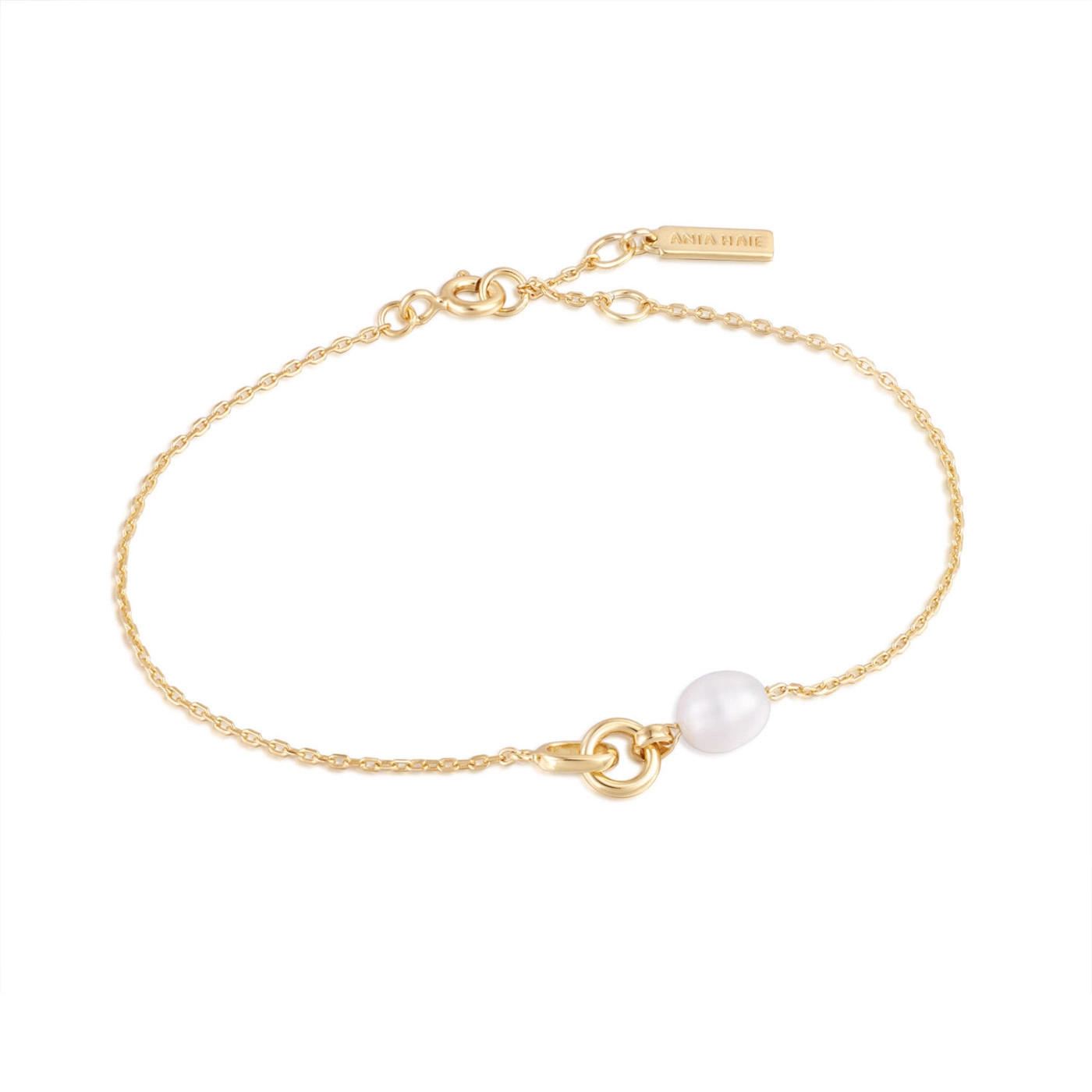 Ania Haie 14K Gold Plated Silver Bracelet/ B043-01G