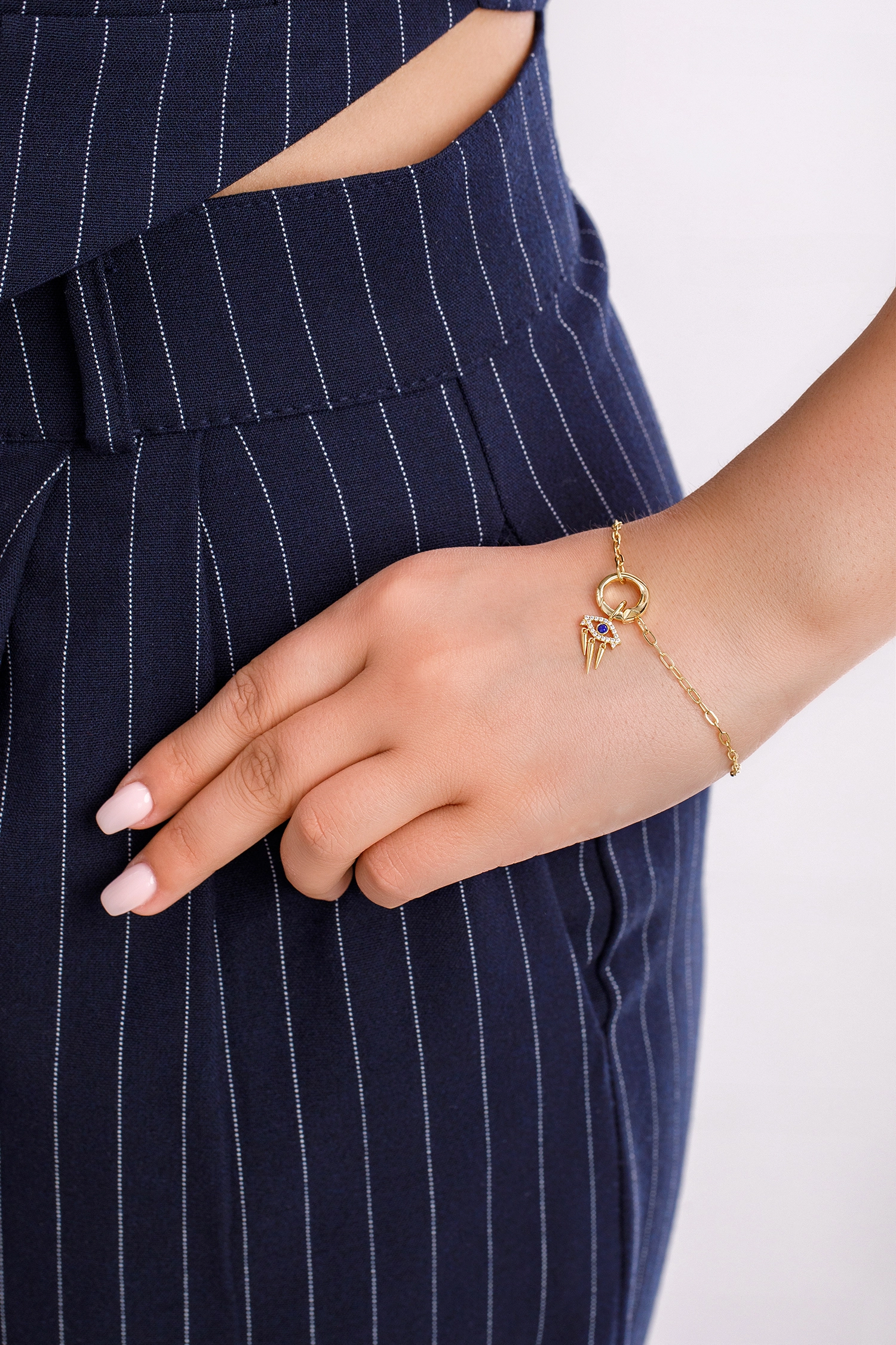 Ania Haie 14K Gold Plated Silver Bracelet/ BST048-01