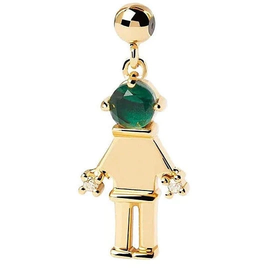 PDPAOLA 18K Gold Plated Silver Charm/ CH01-019-U