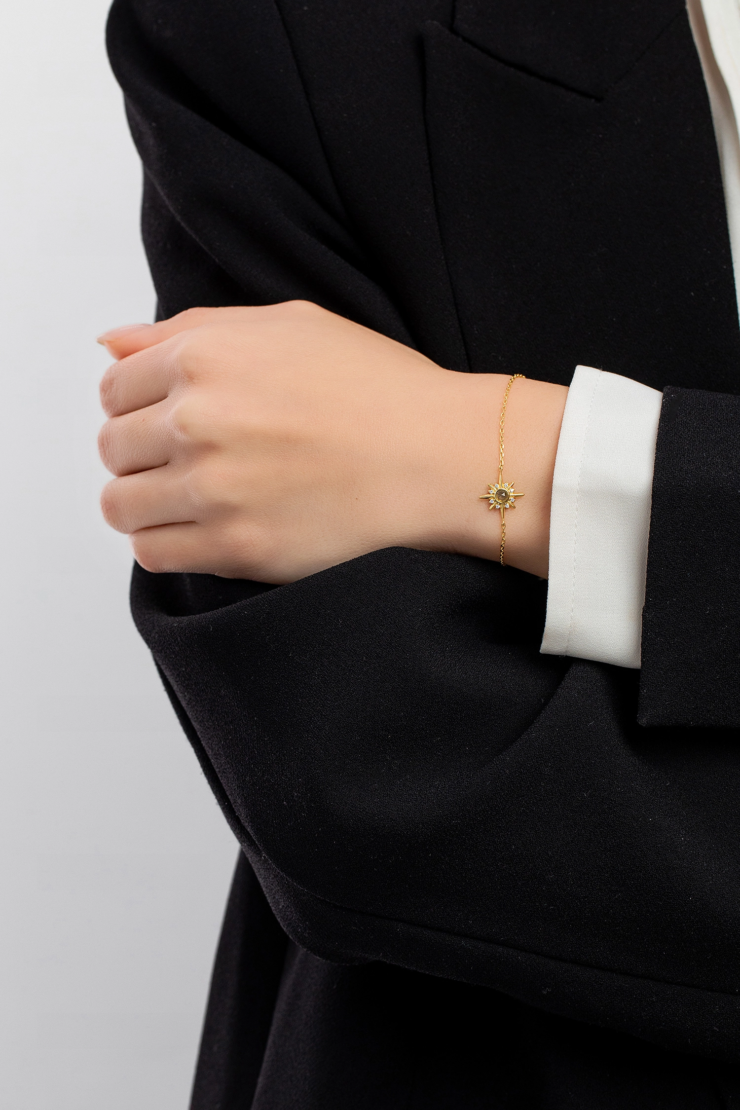 Ania Haie 14K Ոսկեպատ Արծաթյա Թևնոց/ B026-01G