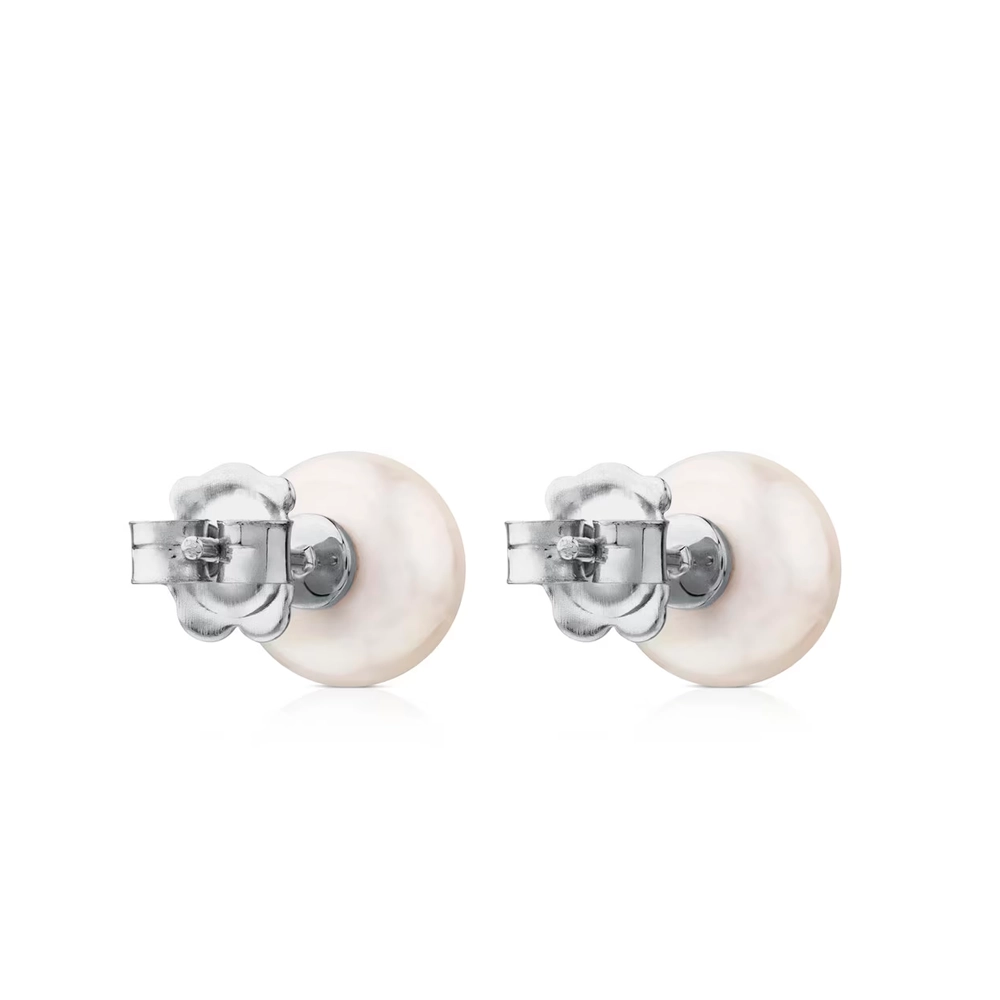TOUS 18K White Gold Earring/ 615263020