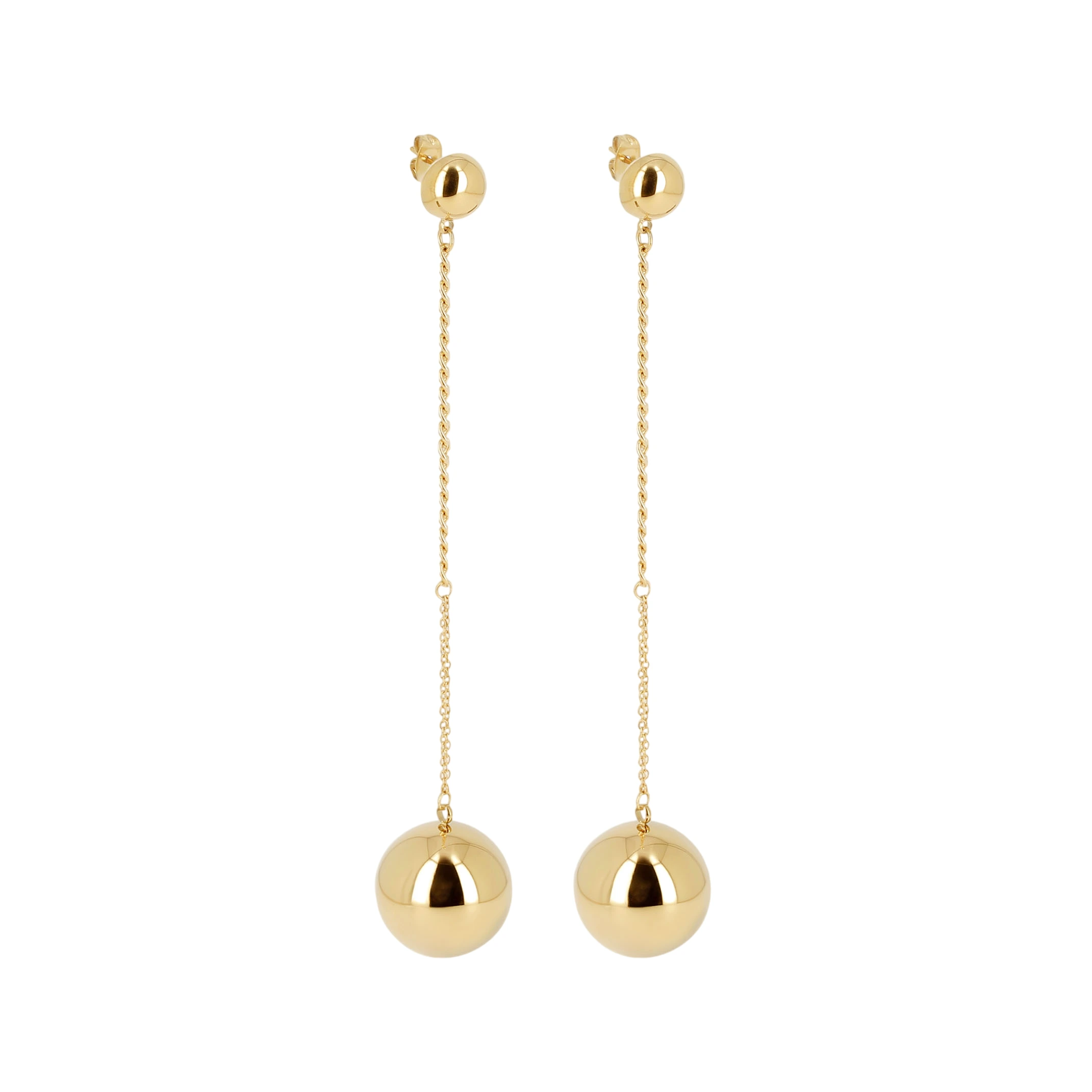Zag Bijoux 24K Gold Plated Stainless Steel Surgical Earring/ SEL24422-01UNI