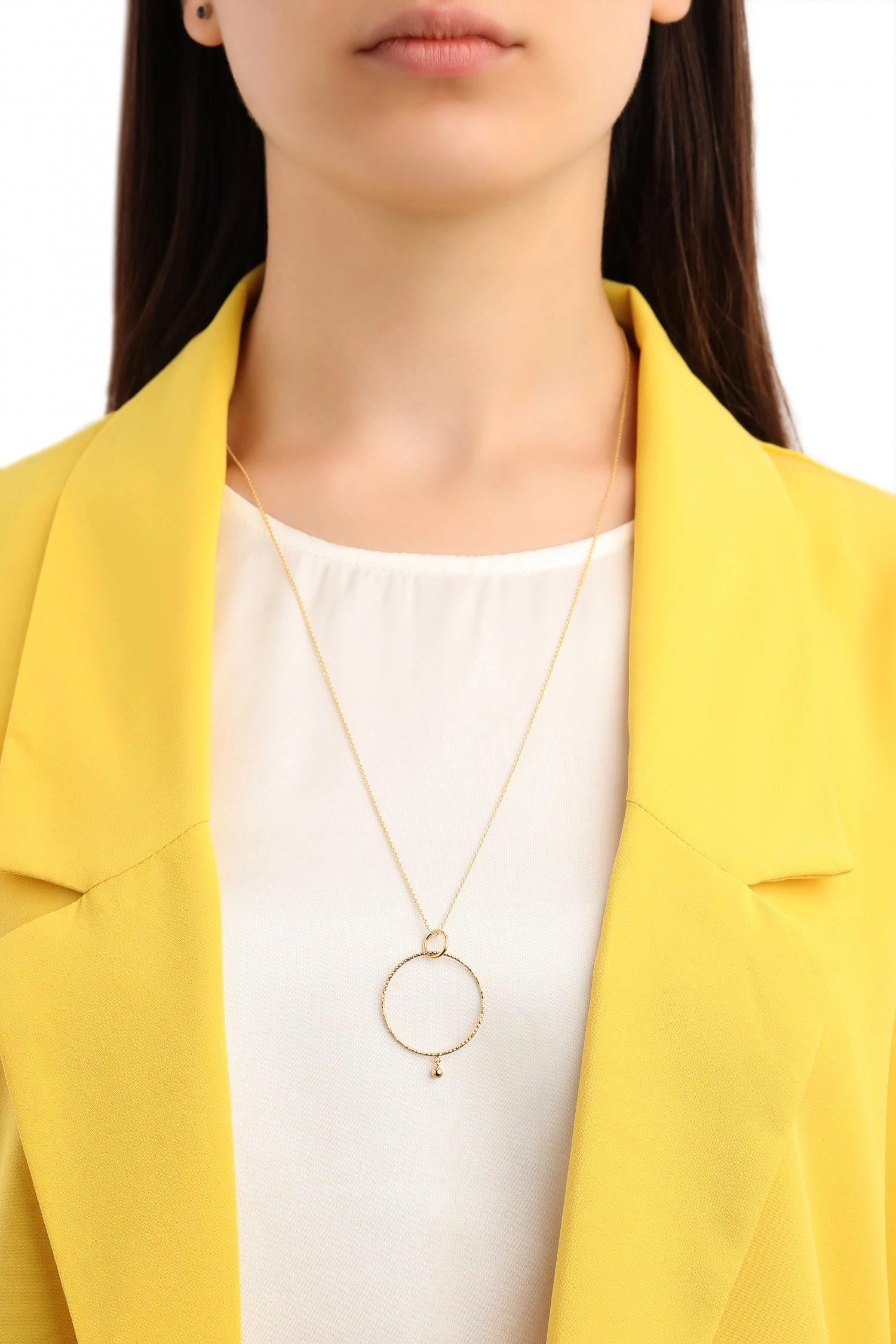 Ania Haie 14K Ոսկեպատ Արծաթյա Վզնոց/ N007-01G