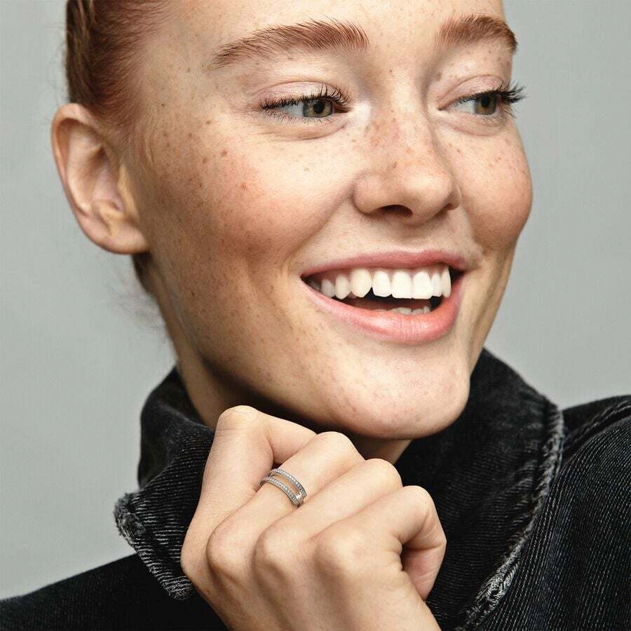 PANDORA Moments Silver Ring/ 192779C01-52