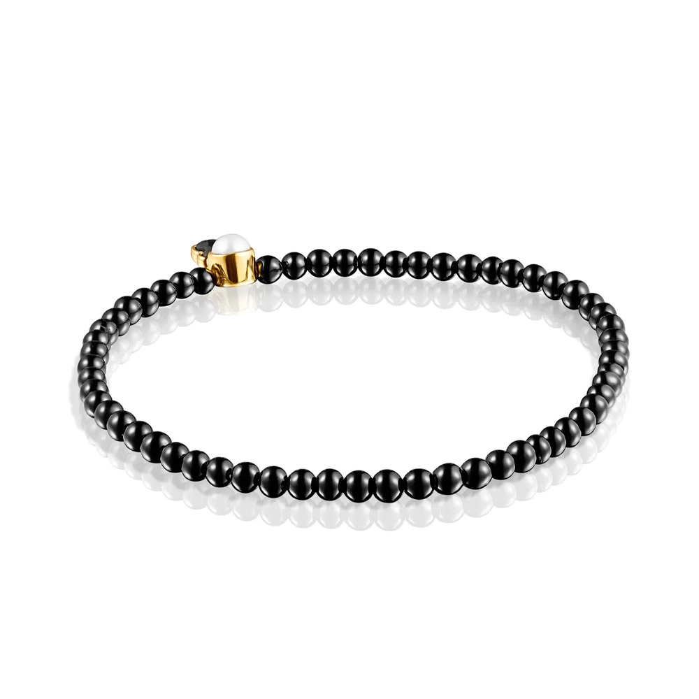 TOUS Серебряный браслет с 18K позолотой/918591550