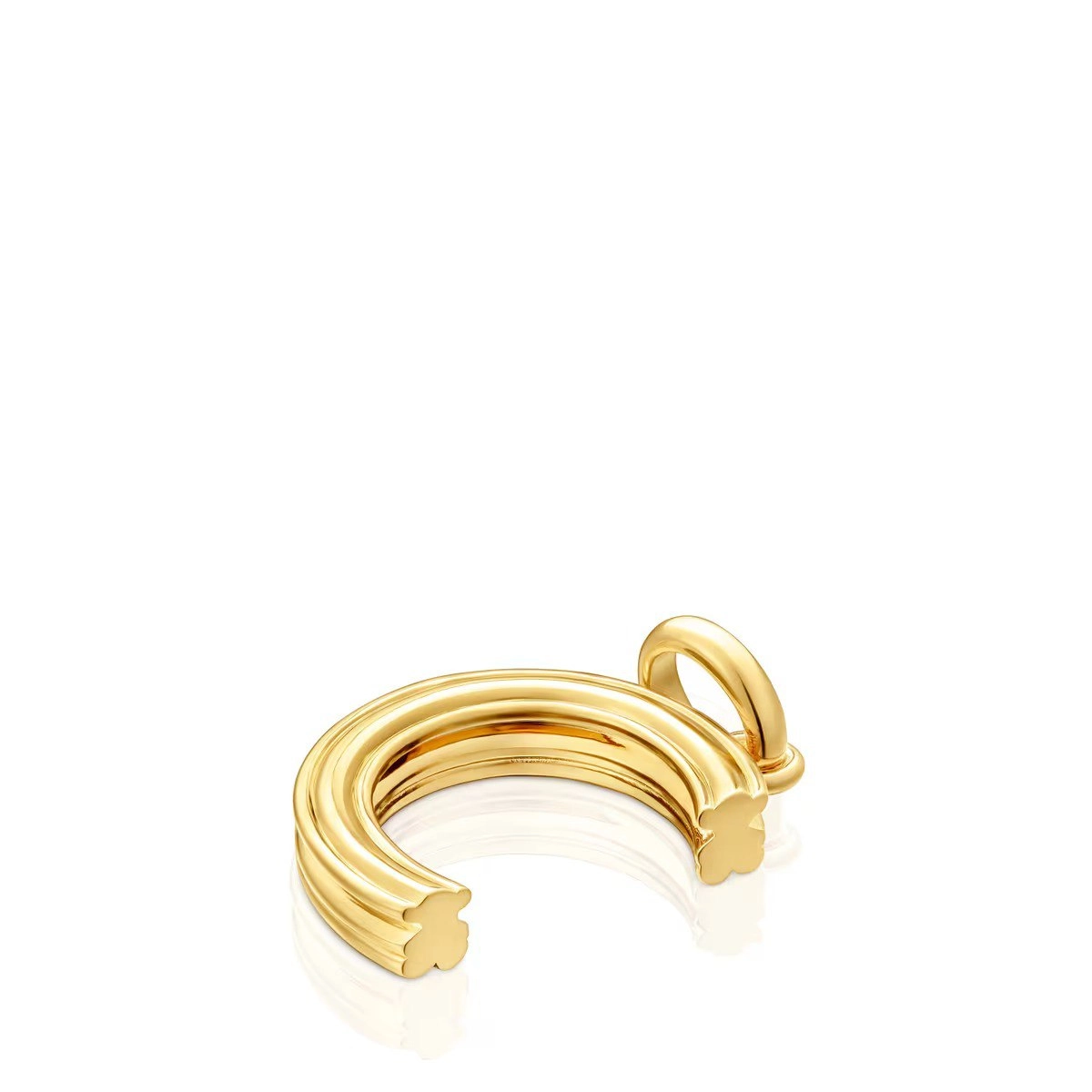 TOUS 18K Gold Plated Silver Pendant/ 1004219300