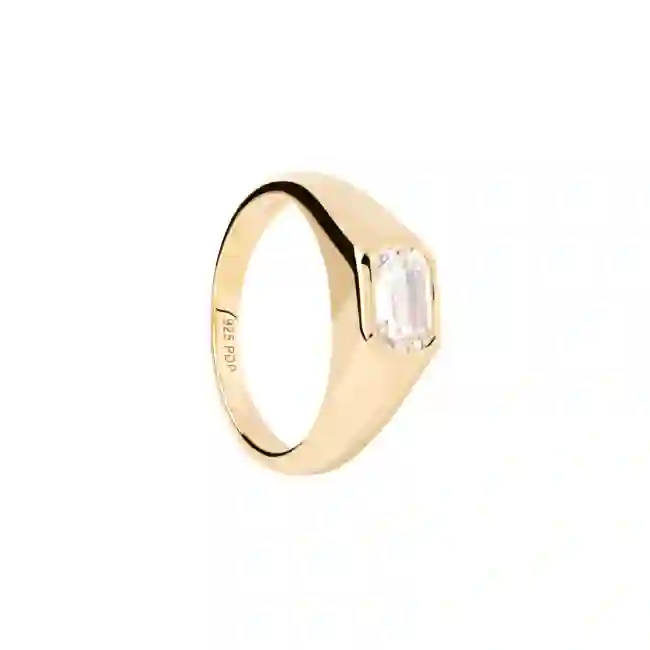 PDPAOLA 18K Gold Plated Silver Ring/ AN01-985-14