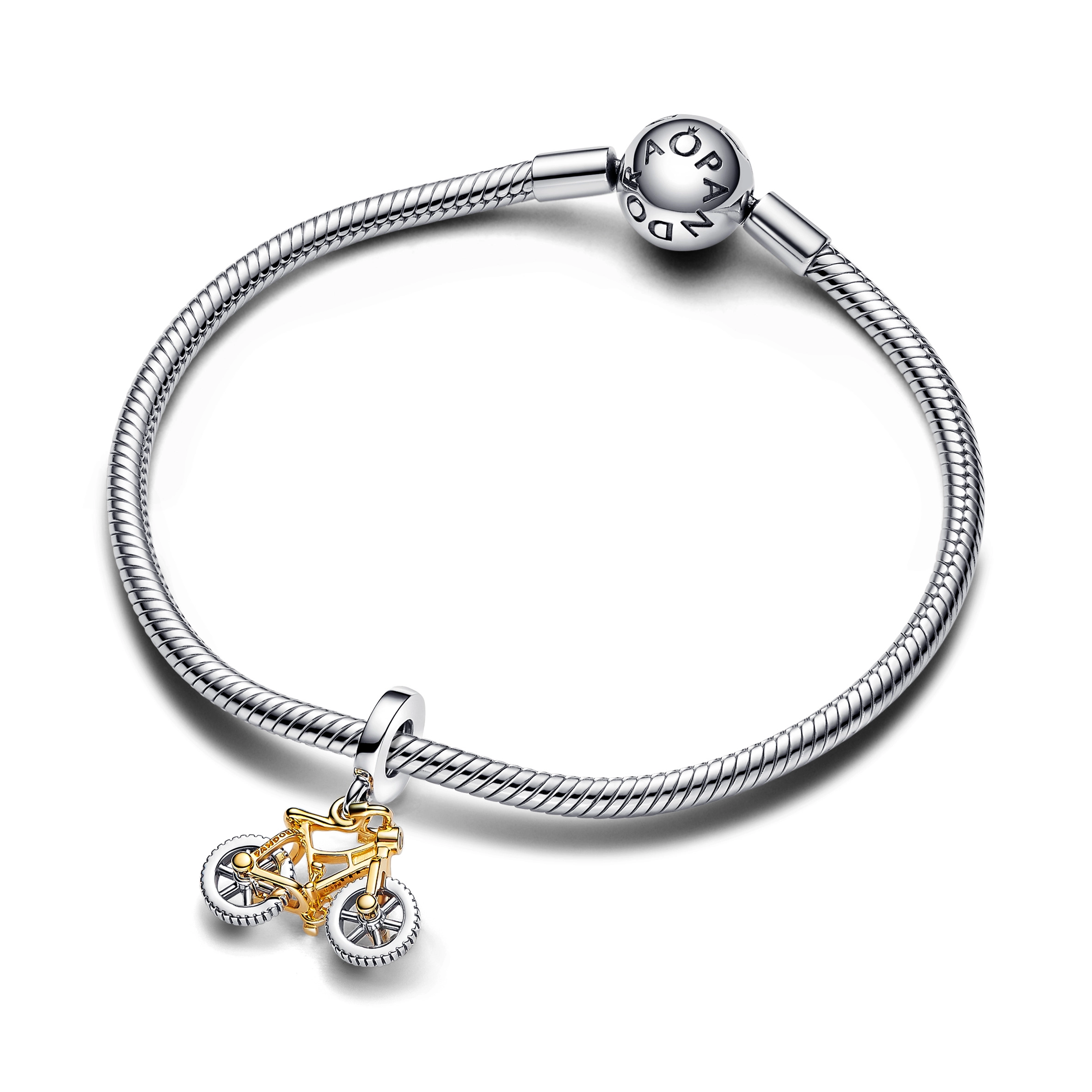 PANDORA Moments 14K Gold Plated Silver Charm/ 763354C01