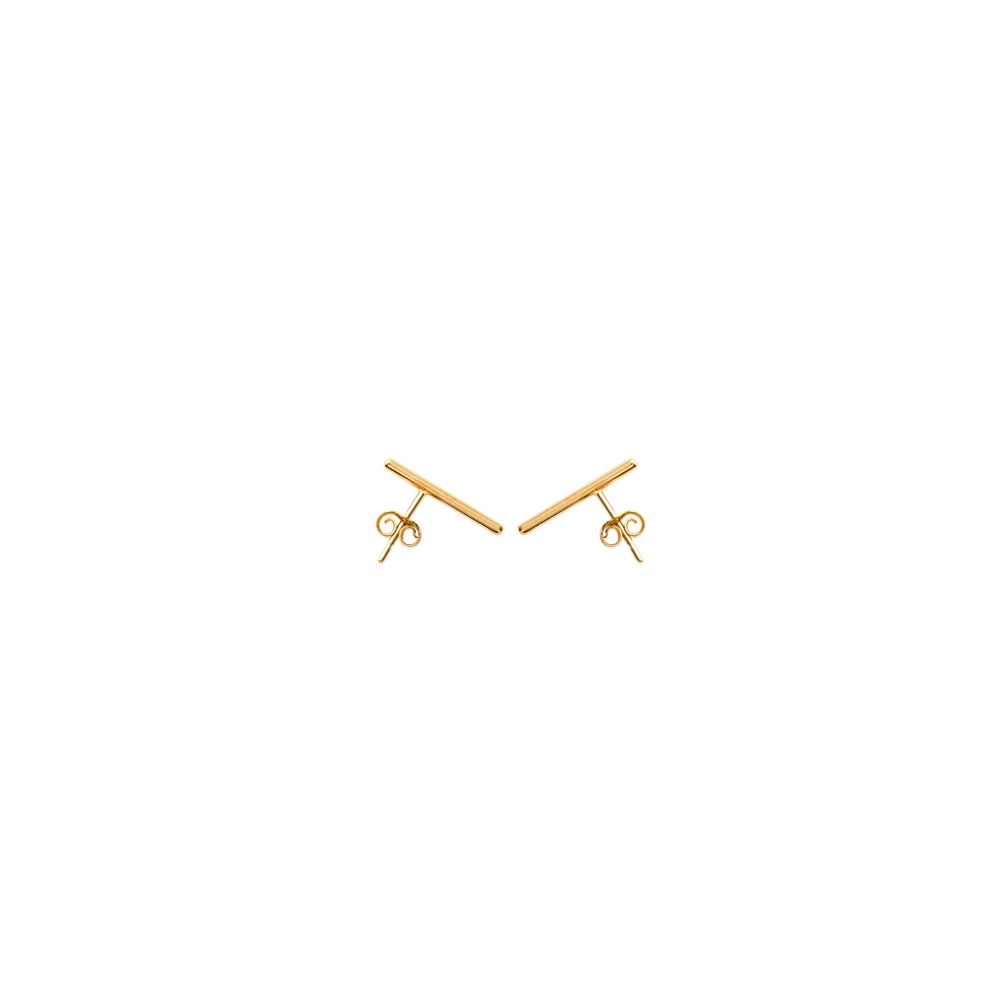 Maison de la Bijouterie 18K Gold Plated Silver Earring/ 2526100