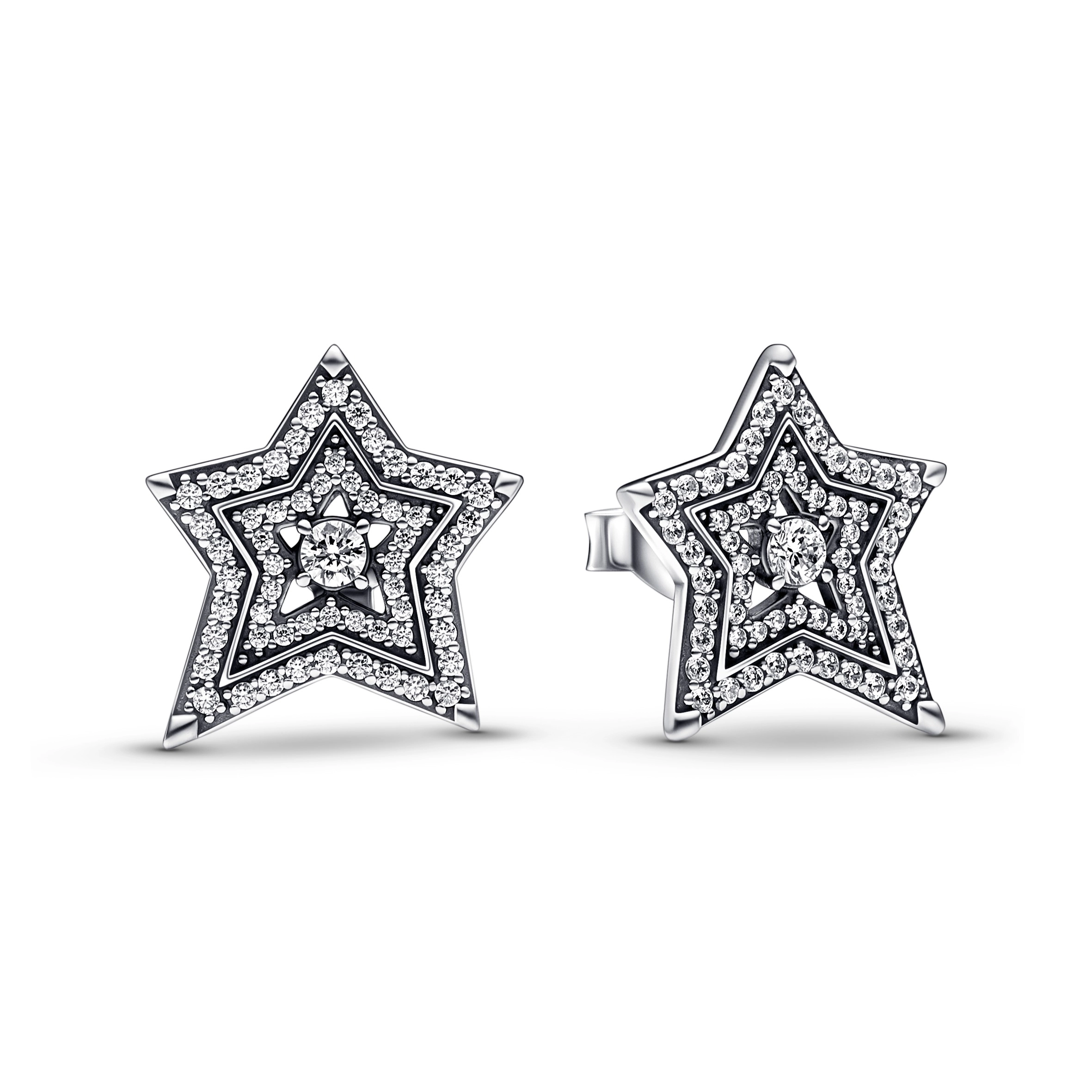 PANDORA Moments Silver Earring/ 292415C01