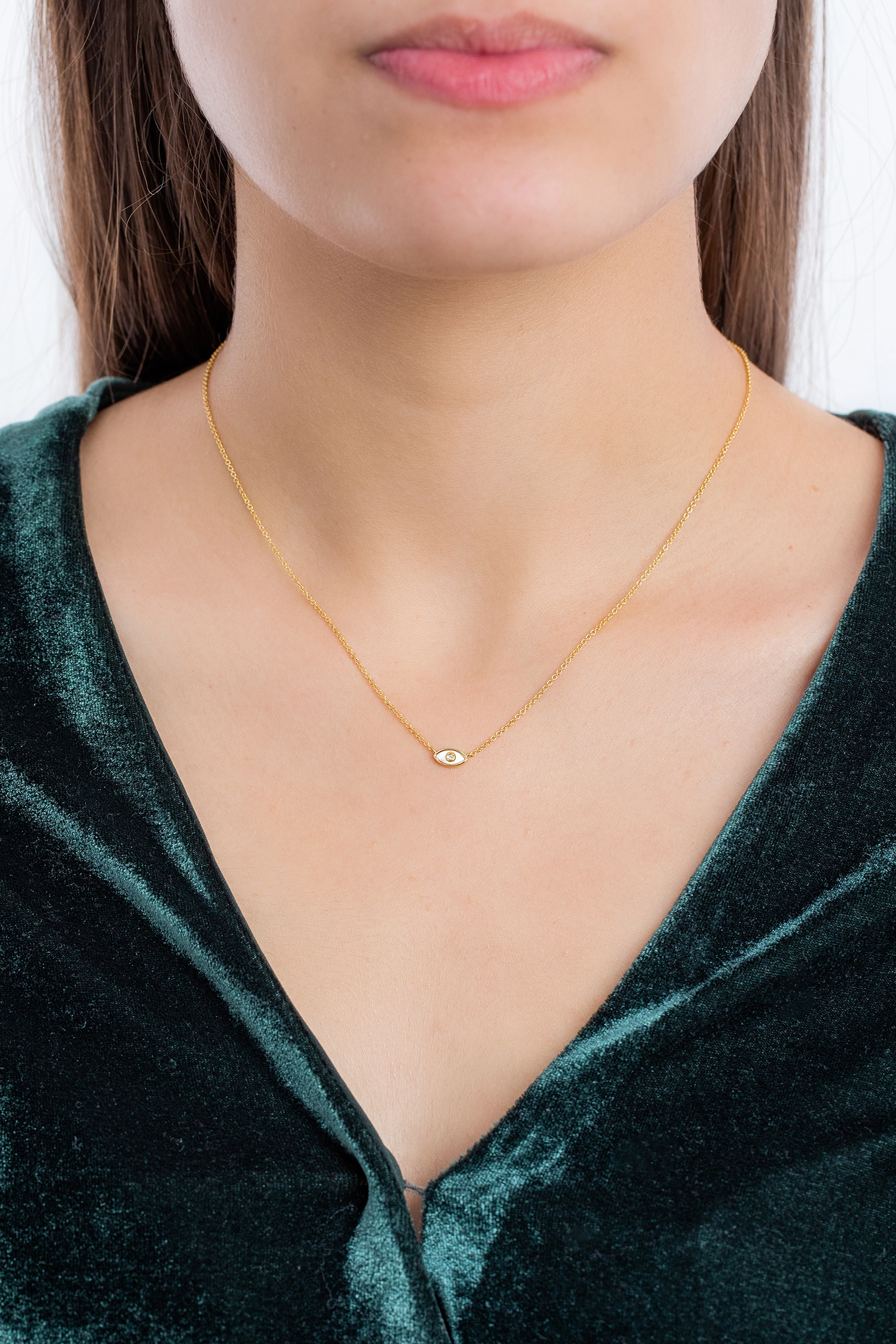 Ania Haie 14K Ոսկեպատ Արծաթյա Վզնոց/ N030-01G
