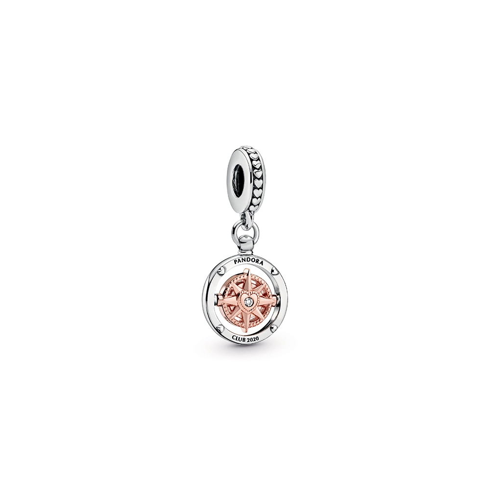 PANDORA Moments 14K Վարդագույն ոսկու պատվածքով Արծաթյա Չարմ/ 788590C01