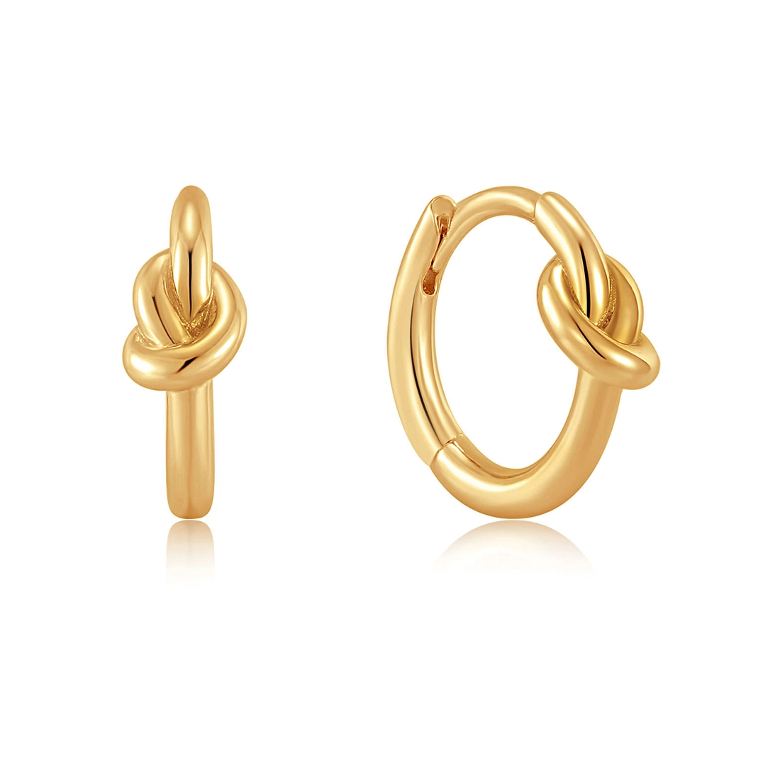 Ania Haie 14K Ոսկեպատ Արծաթյա Ականջօղ/ E029-04G