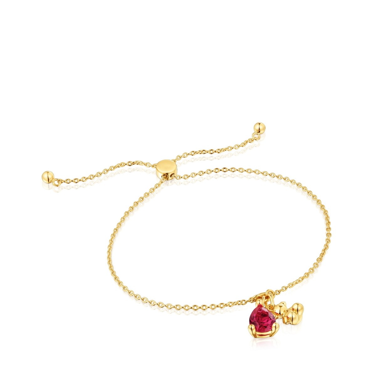 TOUS 18K Gold Plated Silver Bracelet/ 1004338900