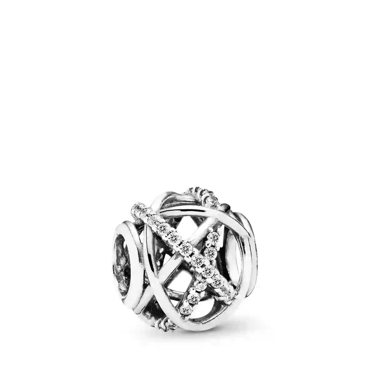 PANDORA Moments Silver Charm/ 791388CZ