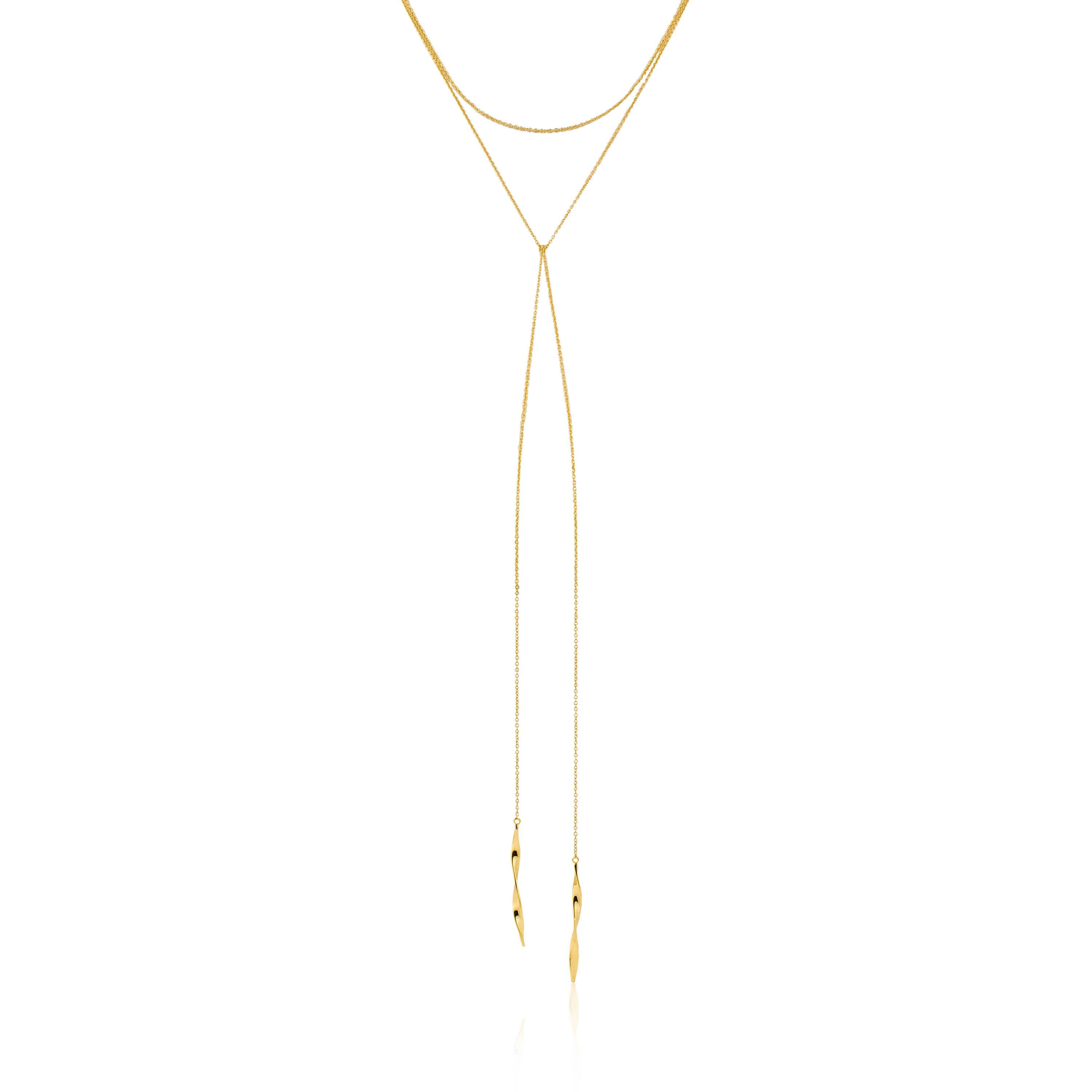 Ania Haie 14K Ոսկեպատ Արծաթյա Վզնոց/ N012-01G