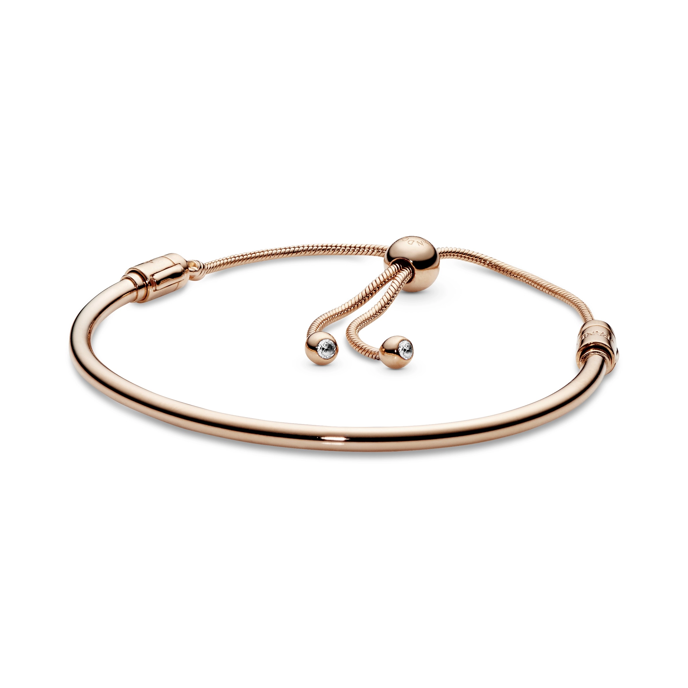 PANDORA Rose 14K Ոսկեպատ Արծաթյա Թևնոց/ 587953CZ-1