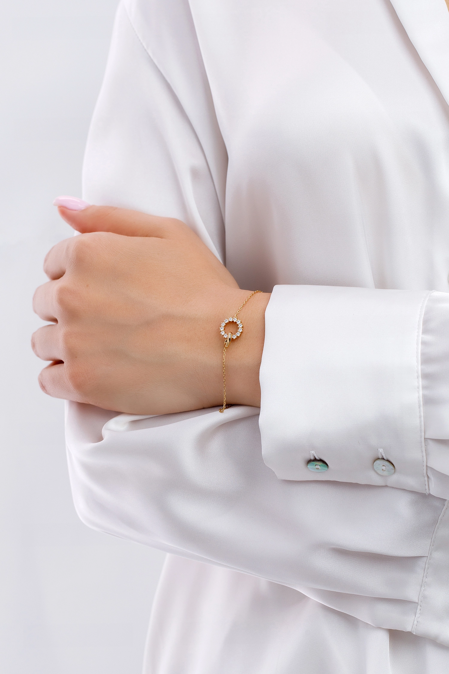 Ania Haie 14K Ոսկեպատ Արծաթյա Թևնոց/ B056-01G