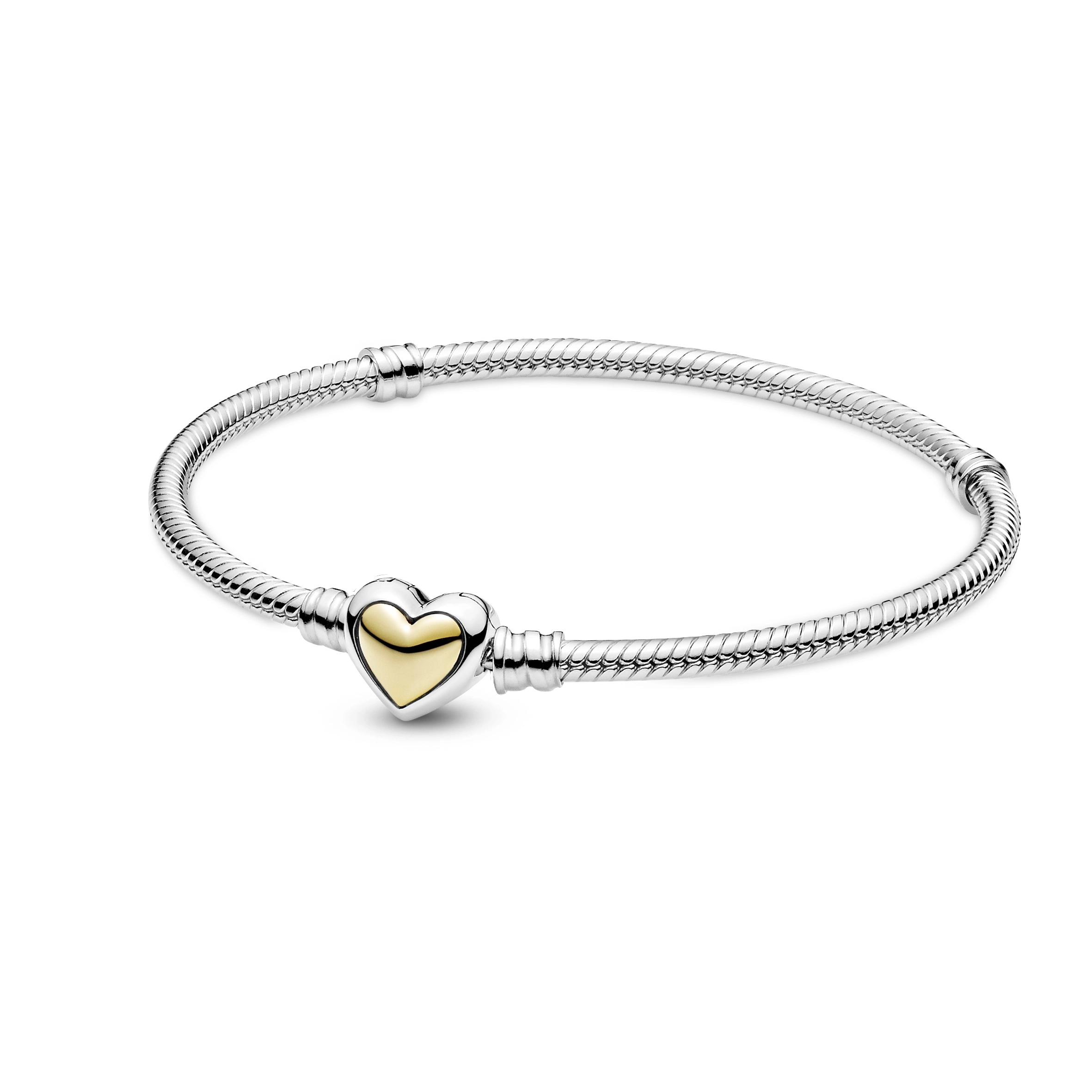 PANDORA Moments 14K Gold Plated Silver Bracelet/ 599380C00-17