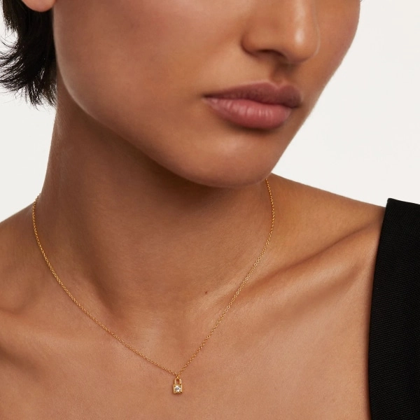 PDPAOLA 18K Gold Plated Silver Necklace/ CO01-487-U