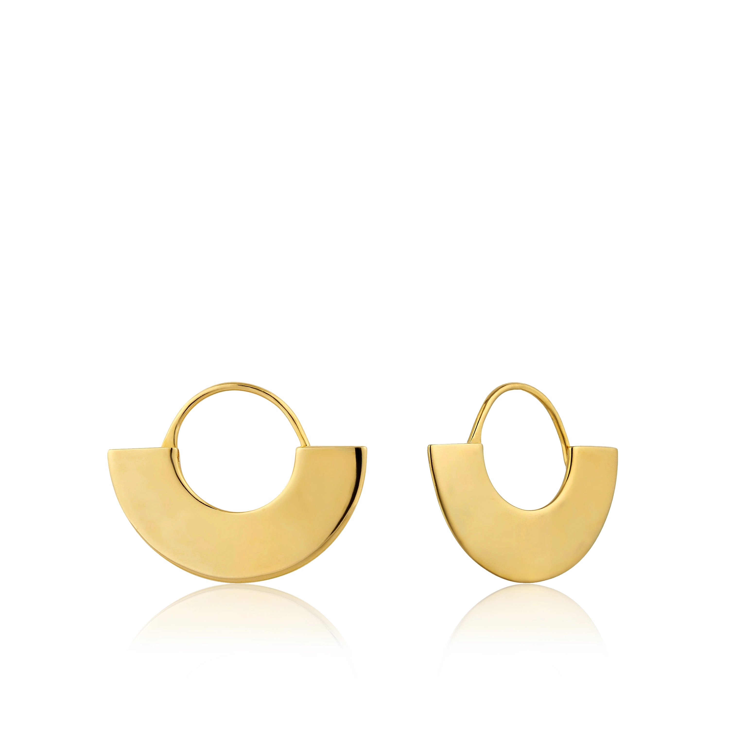 Ania Haie 14K Ոսկեպատ Արծաթյա Ականջօղ/ E005-03G