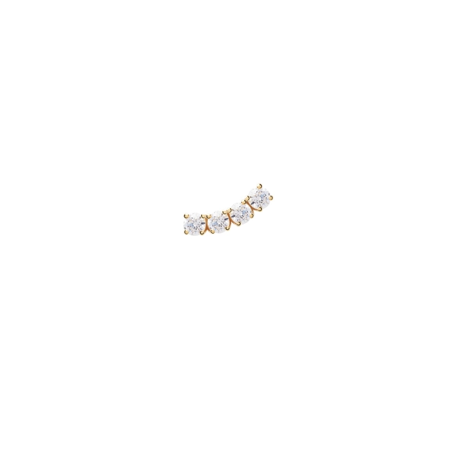 PDPAOLA 18K Gold Plated Silver Single Earring/ PG01-749-U