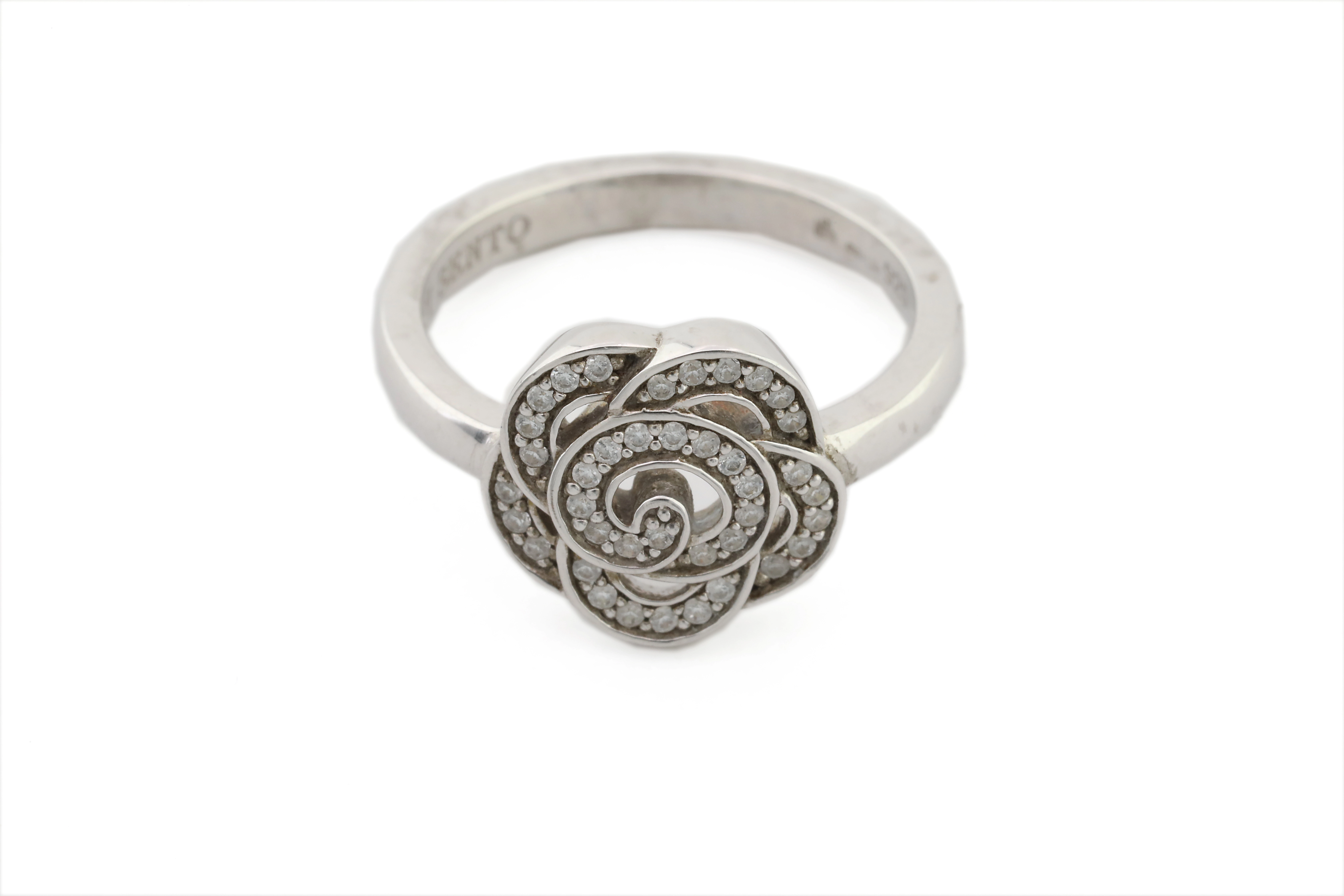 Ti Sento серебряное кольцо/ 12096ZI-50