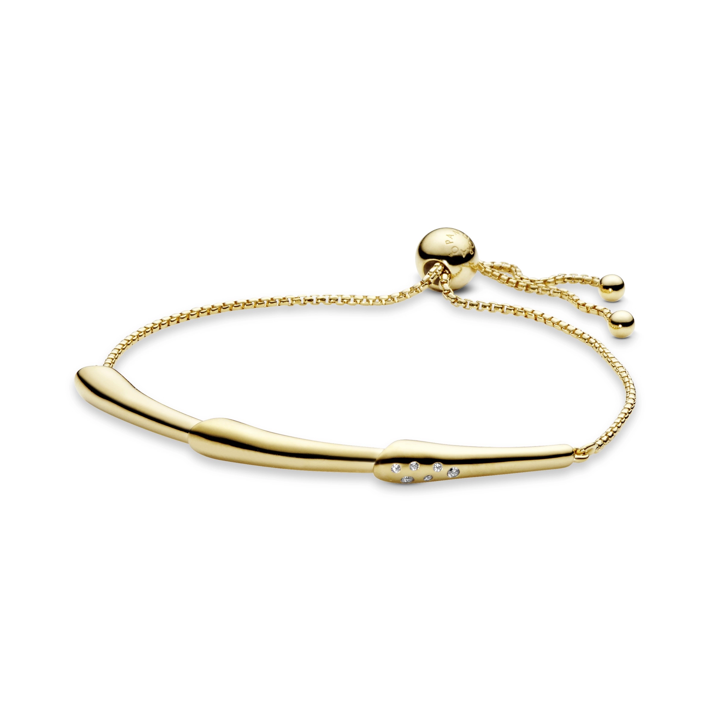 PANDORA Shine 14K Ոսկեպատ Արծաթյա Թևնոց/ 567917CZ-1